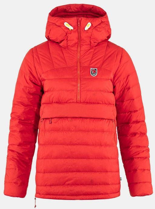 Fjä, llrä, ven Expedition Pack Down Anorak Dames Rood