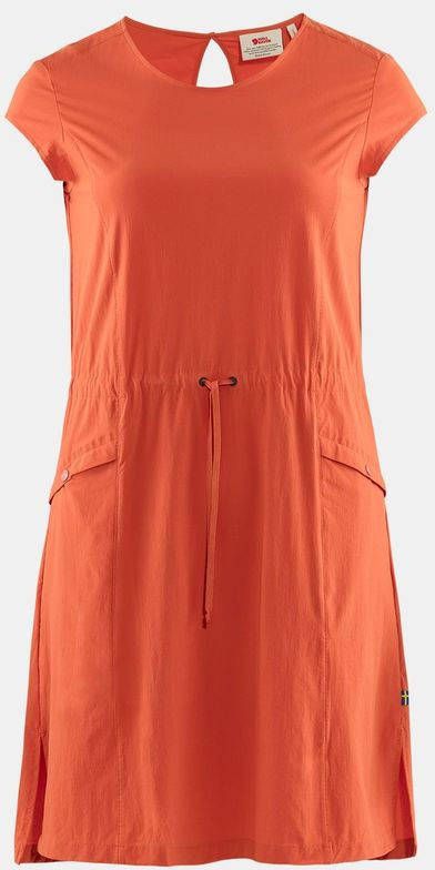Fjä, llrä, ven High Coast Lite Jurk Dames Middenrood