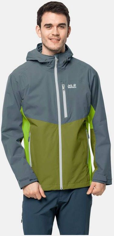 Jack Wolfskin Eagle Peak Jacket Jas Groen