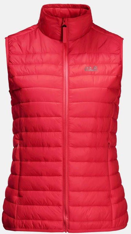 Jack Wolfskin JWP Isolatie Bodywarmer Dames Lichtrood
