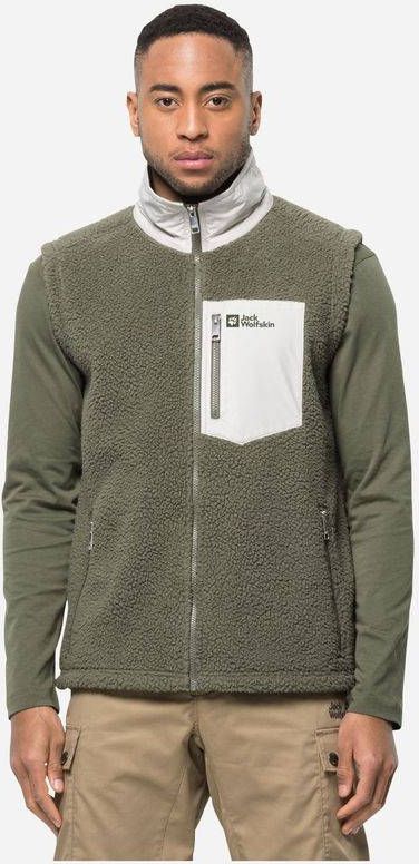 Jack Wolfskin Kingsway Vest Bodywarmer Groen