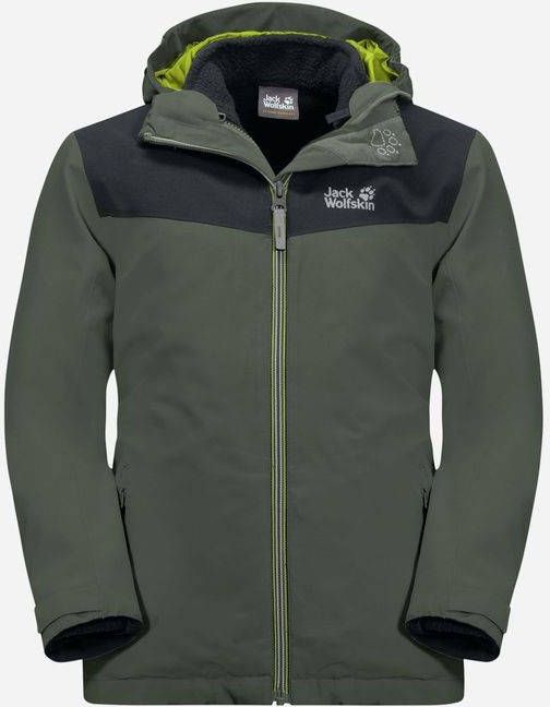 Jack Wolfskin Functioneel 3 in 1 jack SNOWFROST 3IN1 JACKET K