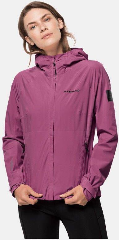 Jack Wolfskin Tasman Peak Jas Dames Paars
