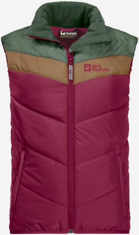 Jack Wolfskin Three Hills Bodywarmer Junior Rood