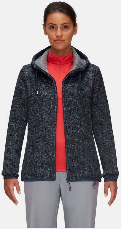 mammut Chamuera Ml Hooded Dames Jas Blauw