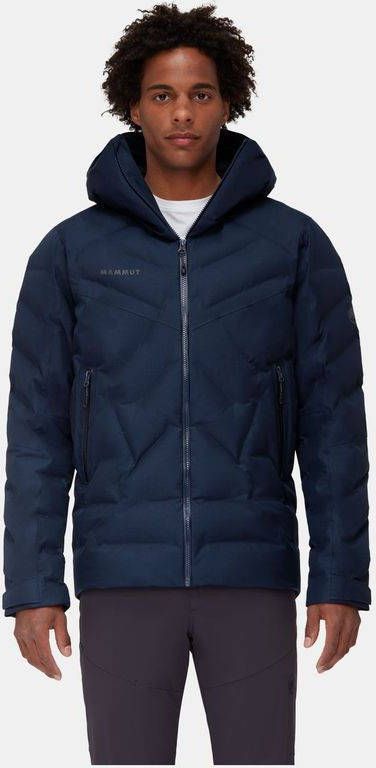 mammut Photics Hs Thermo Hooded Jas Blauw