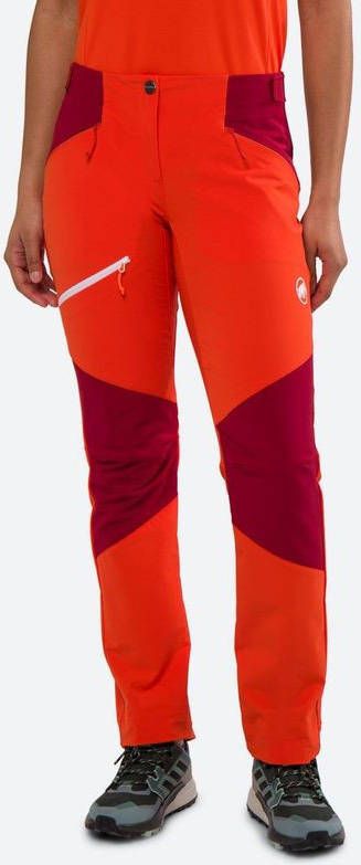 mammut Taiss Softshell Broek Dames Rood