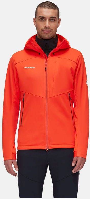 mammut Ultimate VII Hooded Softshell Jas Rood
