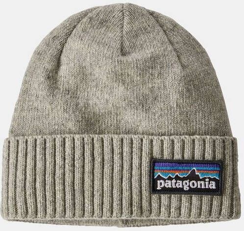 Patagonia Brodeo Beanie Muts Donkergrijs Mengeling