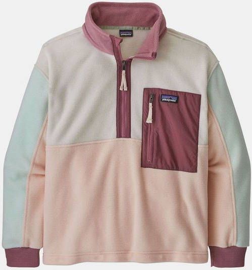 Patagonia Microdini 1/2 Zip Fleecetrui Junior Rood