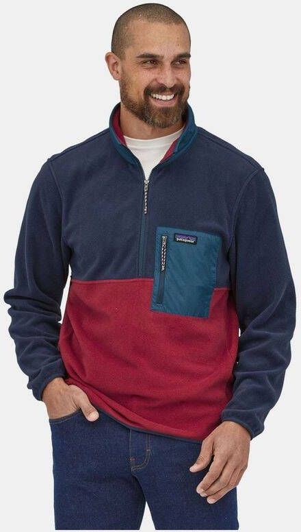 Patagonia Microdini 1/2 Zip Pullover Rood