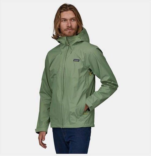 Patagonia Torrentshell 3L Jas Groen