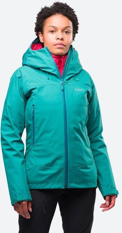 Rab Arc Eco Hardshell Jas Dames Blauw