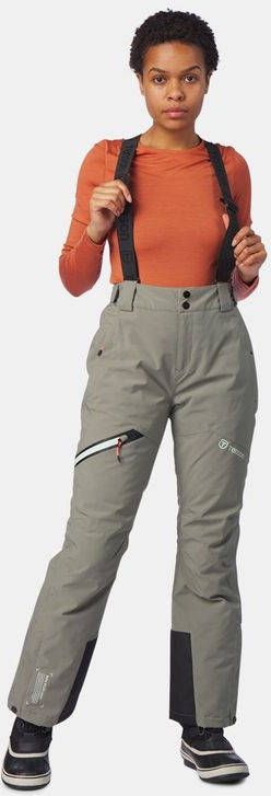 TENSON core skibroek grijs/groen dames