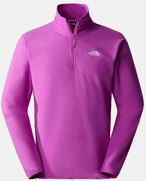 The North Face M 100 Glacier 1/4 Zip Paars