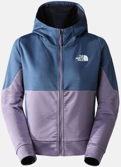 The North Face Mountain Athletics Full Zip Fleecevest Dames Blauw