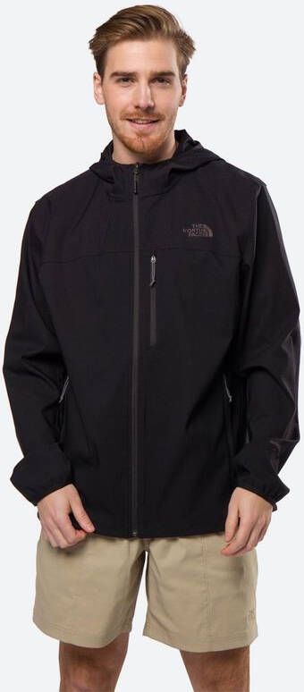 The North Face Nimble Hoodie Softshell Jas Zwart