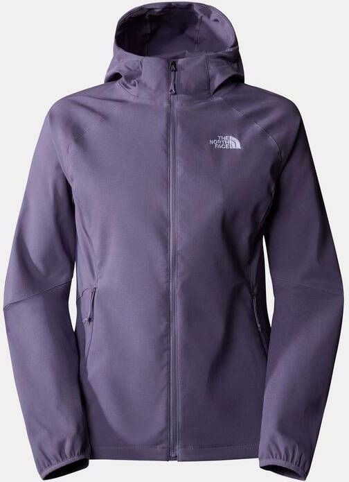 The North Face Softshell Dames Nimble Hoodie Paars