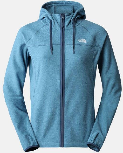 The North Face W Homesafe Full Zip Fleece Hoodie Blauw