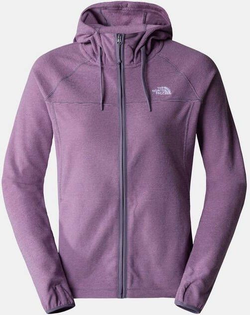 The North Face W Homesafe Full Zip Fleece Hoodie Paars