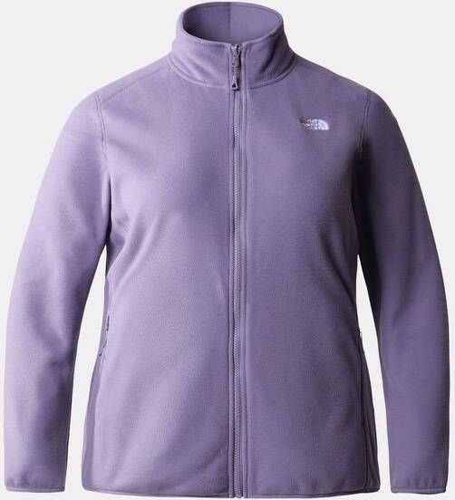 The North Face W Plus 100 Glacier Full Zip Paars