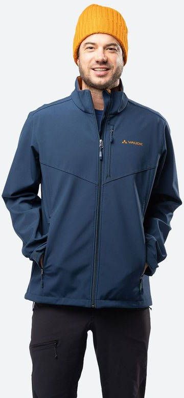 Vaude Cyclone VI Softshell Jas Marineblauw