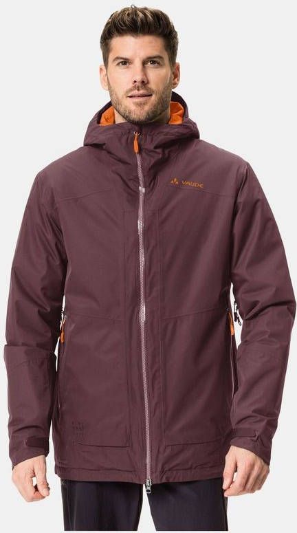 Vaude Elope Padded Jas Rood