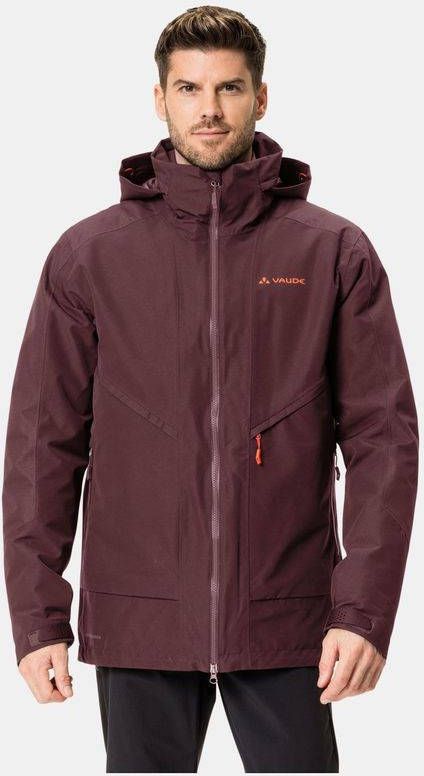 Vaude Men'S Elope 3In1 Jacket Rood