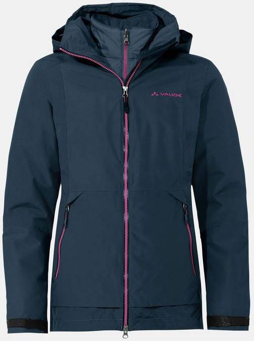 Vaude Women'S Elope 3In1 Jacket Blauw