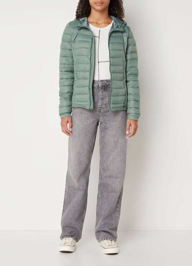 America Today Jacky Hood gewatteerd jack met ritszakken en capuchon