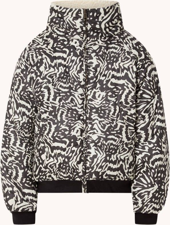 BA&SH Blouson Roy reversible bomberjack met teddy voering
