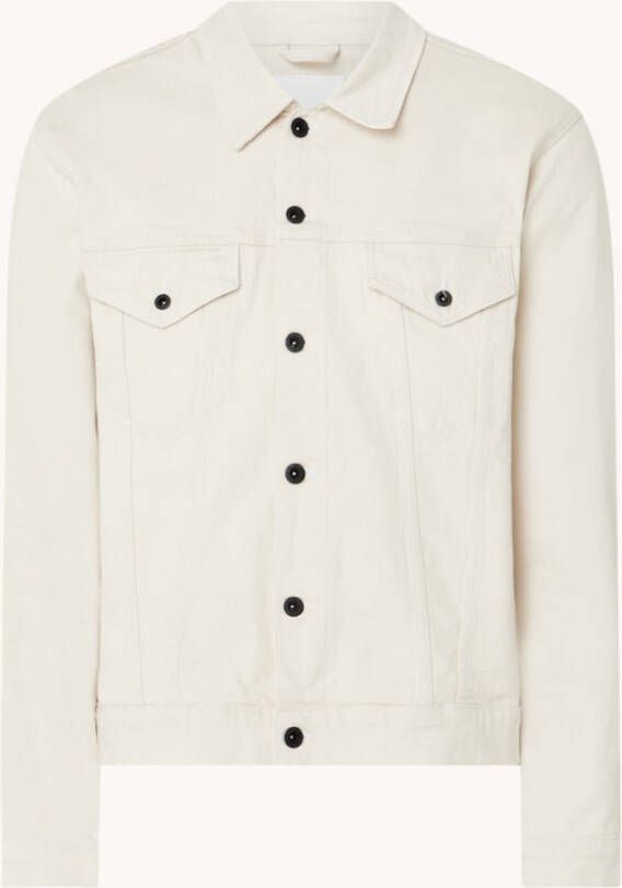 Denham Tokyo spijkerjas met borstzakken