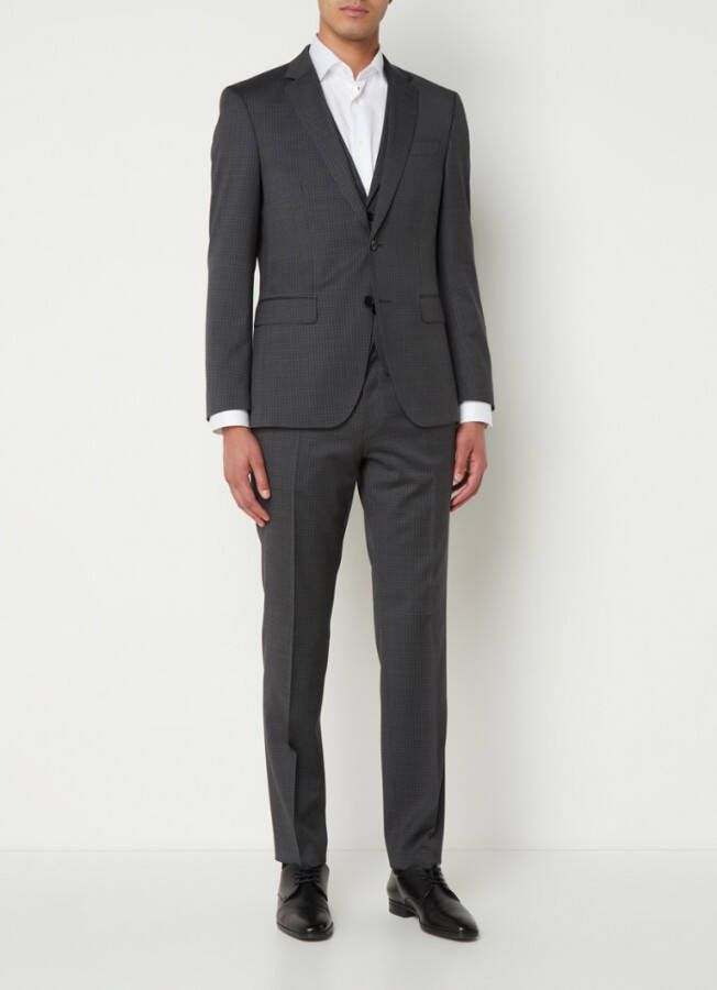 Hugo Boss H Huge slim fit 3 delig pak van scheerwol met microdessin