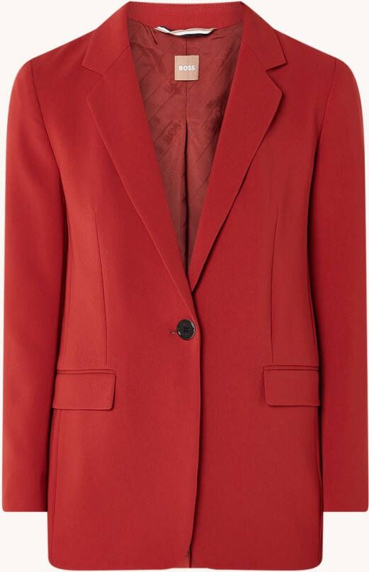 Hugo Boss Jocalua blazer met klepzakken