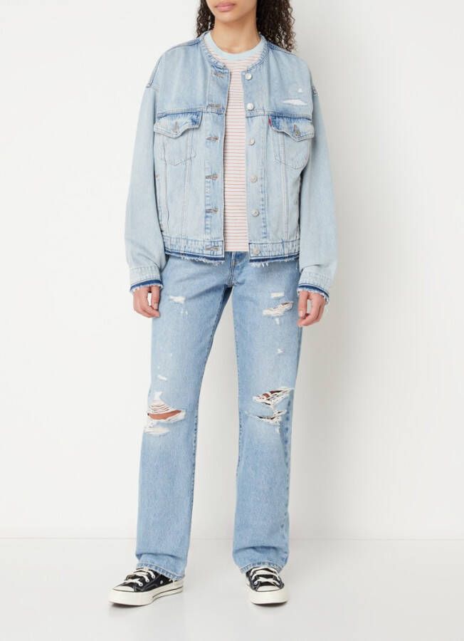 Levi's 90's Trucker spijkerjas in lyocellblend met medium wassing