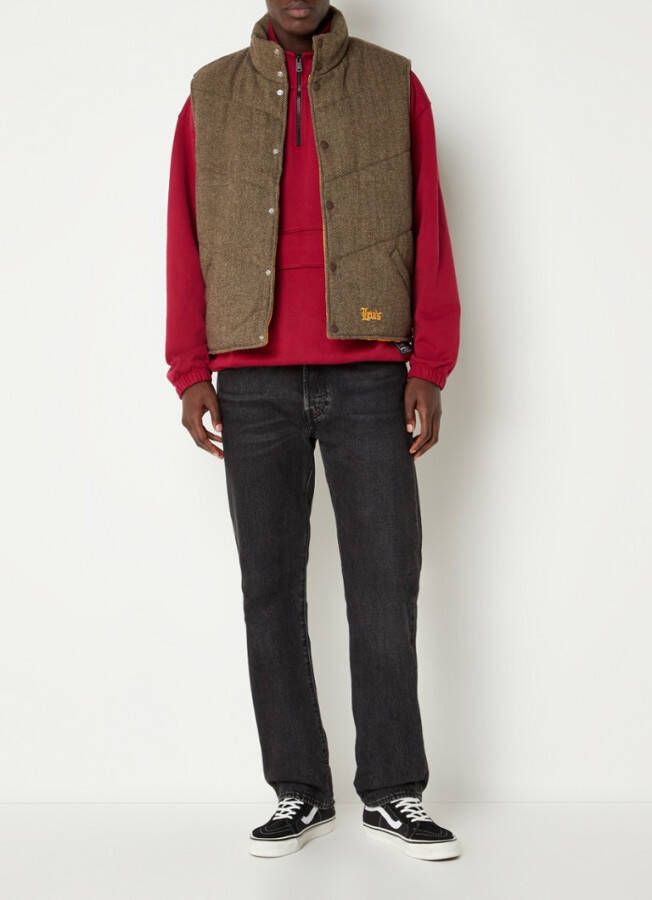 Levi's Natoma gewatteerde bodywarmer in wolblend