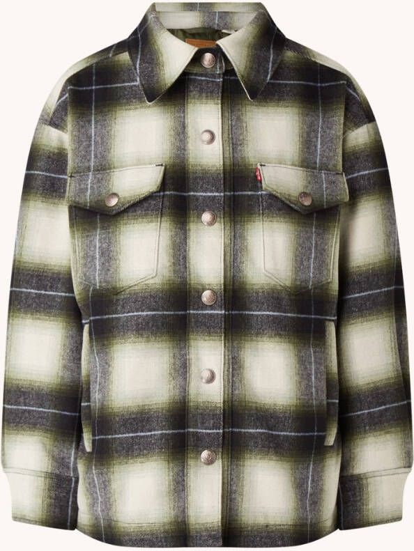Levi's ® Overhemdjasje WOOL SHACKET Met merklabel op de borstzak