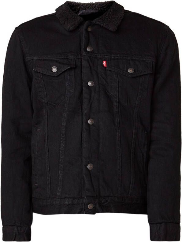 Levi's Type 3 Sherpa jack van denim met teddy voering