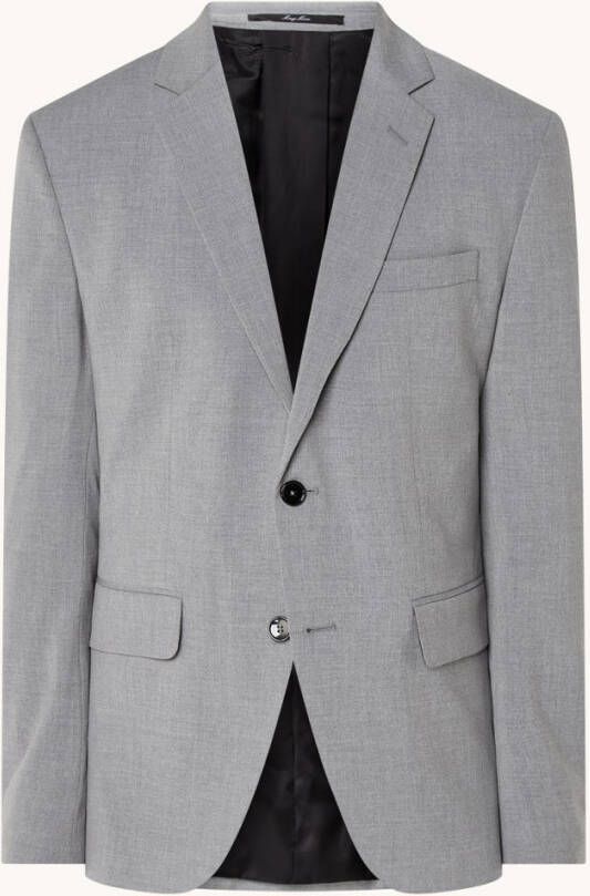 Mango Brasilia slim fit colbert met klepzakken