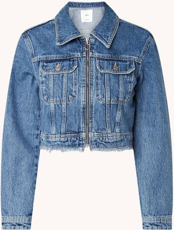 Mango Maya spijkerjas opgestikte zakken