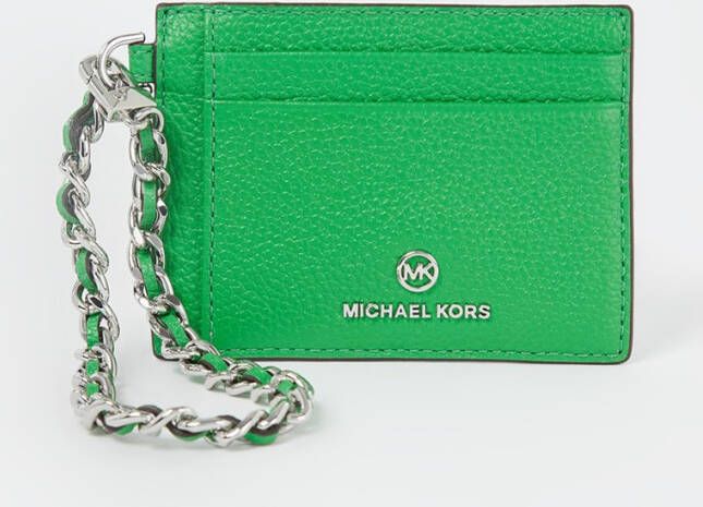 Michael Kors Jet Set Charm pasjeshouder van leer