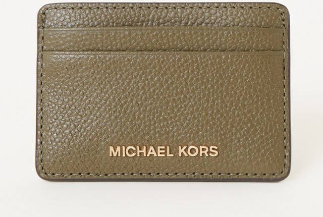 Michael Kors Jet Set pasjeshouder van leer