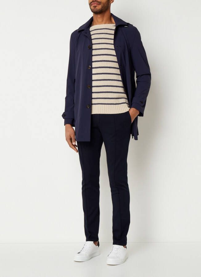 Profuomo Regenjas met afneembare capuchon