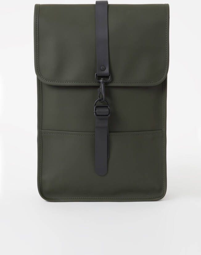 Rains Mini rugzak met 15 inch laptopvak en waterafstotende coating