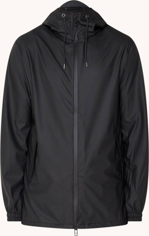Rains Storm Breaker regenjas met capuchon en steekzakken