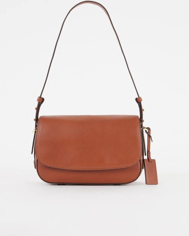 Ralph Lauren Maddy schoudertas van leer