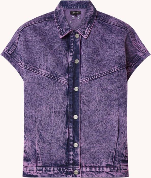 Refined Department Kourtney spijkerjas met steekzakken