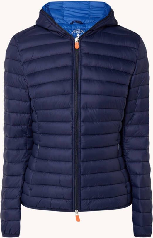 Save the Duck Dizy gewatteerd jack met capuchon en ritszakken