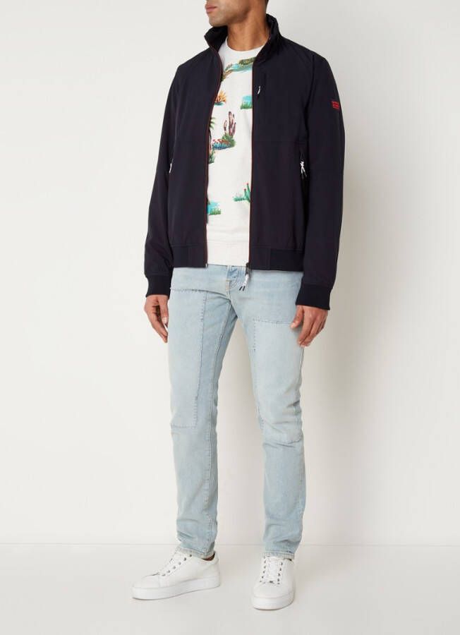 Scotch & Soda Winterjack hooded colourblock jacket 169691/0002