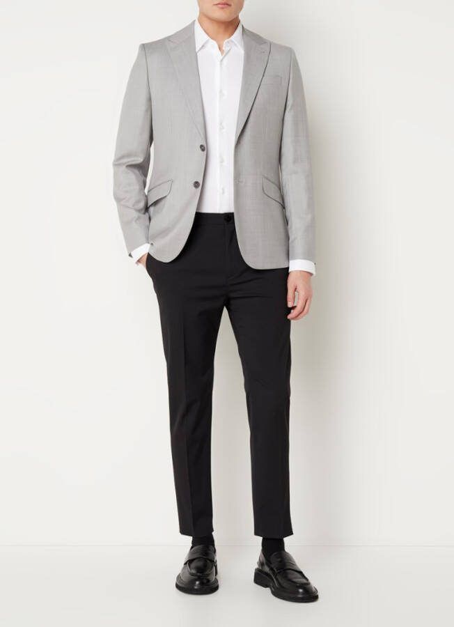 Ted Baker Byronj slim fit colbert van scheerwol met klepzakken